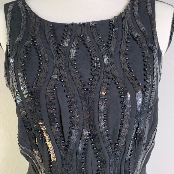 Woman double layer chiffon dress size US 10 - Picture 3 of 14